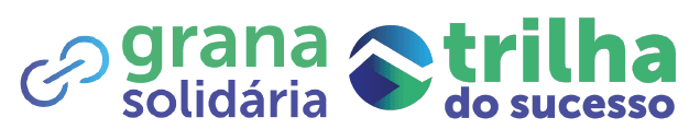Logos Grana solidária e Trilha do Sucesso